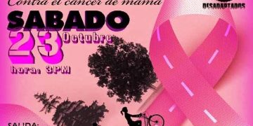 Pedaleando juntos contra el cáncer de mama