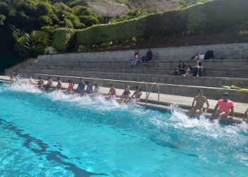 Festival Natación en mes aniversario del Italven