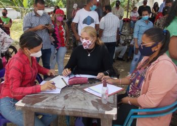 Bastante concurrencia en simulacro electoral celebrado este domingo