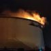 Se incendió uno de los tanques de refinería El Palito, tras «caída de un rayo»