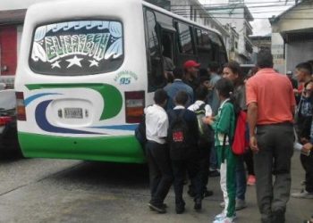 Transportistas están cubriendo la ruta para parroquia Mosquey de Boconó