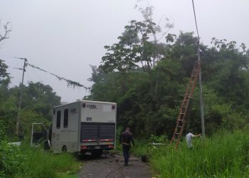 Corte de fibra óptica de internet mantuvo más de tres días sin servicio a la comunidad de Mitón