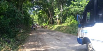 Milicia realiza limpieza y desmalezamiento de La Bajada del Río