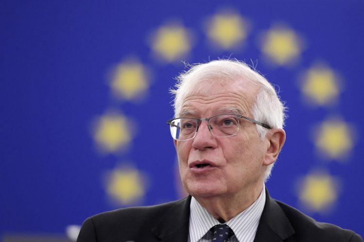El alto representante comunitario para la Política Exterior, Josep Borrell, en una imagen de archivo. EFE/EPA/FREDERICK FLORIN
