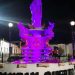 Iluminan de color rosa monumento a la Virgen de Chiquinquirá en Pampán en honor al Día Internacional de la Lucha Contra el Cáncer de Mama