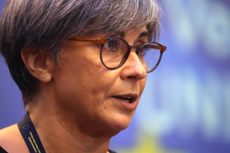 La jefa de la Misión de Observación Electoral de la Unión Europea (MOE-UE), la eurodiputada portuguesa Isabel Santos