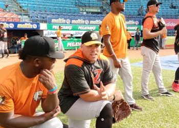 Vigiense Andrés Chaparro Romero despachó su primer cuadrangular en la LVBP