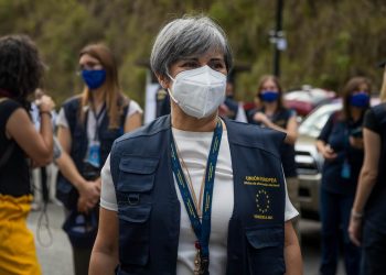 La observadora jefa de la UE estará en Caracas durante la jornada electoral