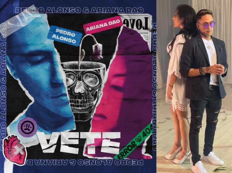 Los cantantes venezolanos Pedro Alonso y Ariana Dao unieron su talento para grabar el videoclip del sencillo “Vete"
