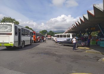 Rutas urbanas y suburbanas operan con normalidad en el Terminal de Valera