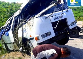 Pierde el control autobús de la línea Boconó – Maracaibo