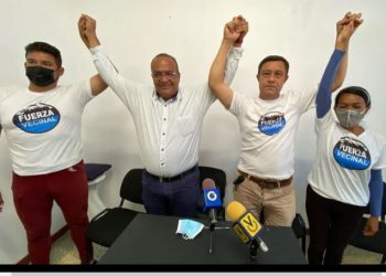 Fuerza Vecinal presentó tarjeta con Alcides Monsalve a la Alcaldía y Ramón Guevara a la Gobernación de Mérida