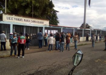 En Carvajal se desarrolla el proceso de elecciones con normalidad