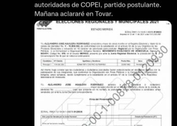 Alcaldía de Tovar sin adjudicación mientras Edgar Márquez promete aclarar lo sucedido este martes