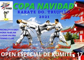 Arranca Open de Kumite copa Navidad en Carvajal