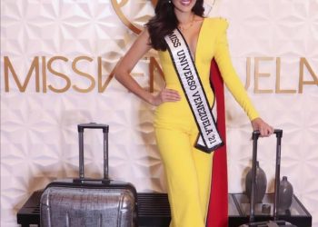 Miss Venezuela ya partió a Israel