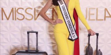 Miss Venezuela ya partió a Israel