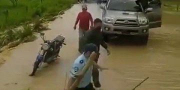 Lluvias dejan daños en Alberto Adriani