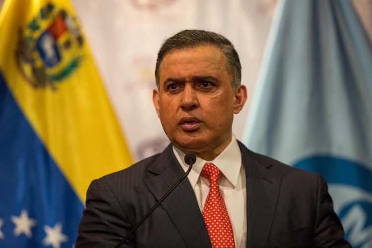 Fotografía de archivo en la que se registró al fiscal general de Venezuela, Tarek William Saab, en Caracas (Venezuela). EFE/Cristian Hernández