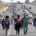 Caravana migrante llegará a Ciudad de México tras última parada en Puebla