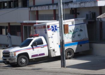 La ambulancia de Betijoque permanece ahora a las puertas de la Emergencia del María Aracelis Álvarez