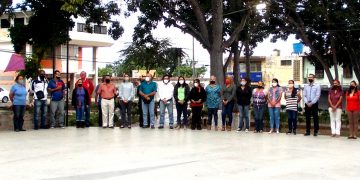 Concejales y empleados de la Alcaldía de Rafael Rangel rinden homenaje a Simón Bolívar