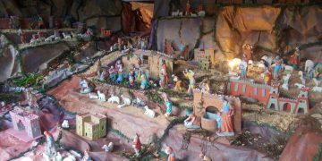 Cien años duró el gran pesebre de la familia Argüello