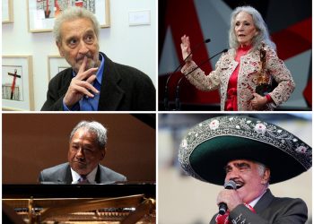El adiós en 2021 a grandes leyendas del entretenimiento y cultura de México