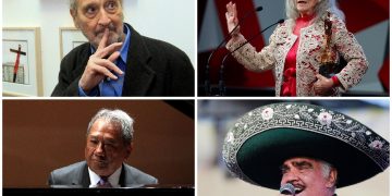 El adiós en 2021 a grandes leyendas del entretenimiento y cultura de México