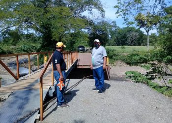 Provisionalmente se reactivó puente en el Paradero