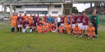 Glorias de El Vigía FC y figuras actuales jugaron en «El Gato» Hernández