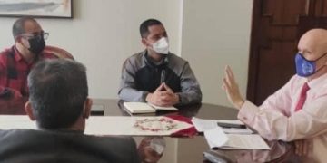 Alcalde de Mérida, Jesús Araque se reunió con representantes de la ULA y la Iglesia