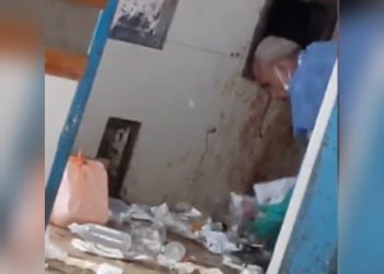 Trabajadores de limpieza del Hospital de Valera laboran bajo cuestionables medidas de bioseguridad