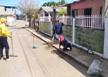 Habitantes de San Benito se unieron para solventar algunos de sus problemas comunitarios
