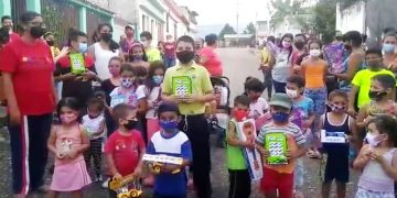 Los Clap entregaron juguetes a niños, niñas y adolescentes de San Rafael de Carvajal