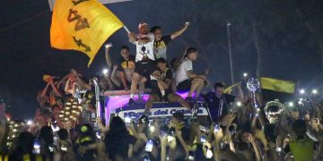 Marea Aurinegra recibió a los CAMPEONES