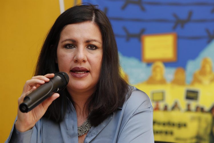 Erika Guevara Rosas, directora para las Américas de Amnistía Internacional. EFE/