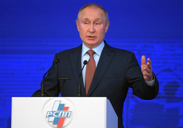 El presidente ruso, Vladimir Putin