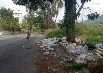 Vecinos de Santa Juana no saben si sacar la basura y colocarla en los espacios recuperados o seguir esperando que la recojan