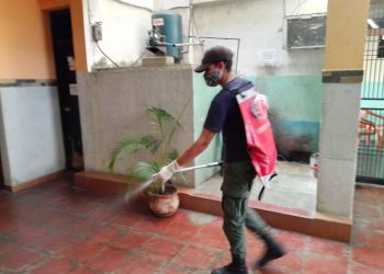 Desinfectadas instalaciones de la Alcaldía de Rafael Rangel