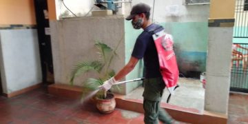 Desinfectadas instalaciones de la Alcaldía de Rafael Rangel