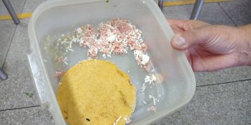 Arroz y mortadela, la alimentación que se entrega a pacientes en el Hospital Central de San Cristóbal