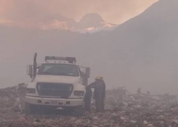 Investigan si incendio en terrazas del Vertedero de San Josecito fue fortuito o provocado