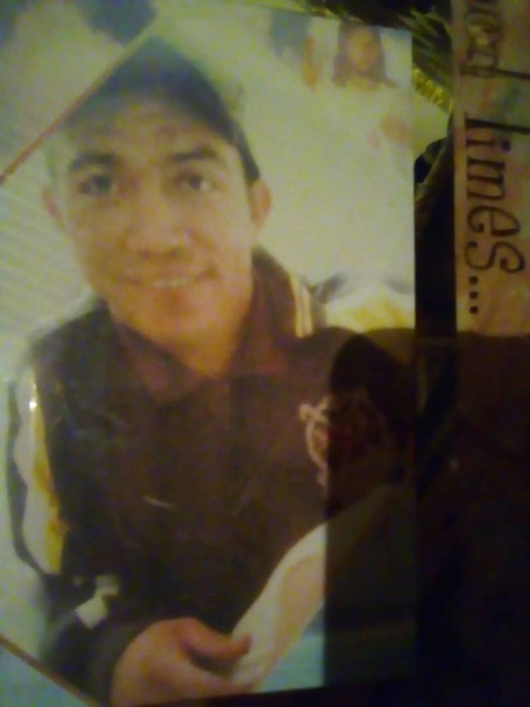 El joven agricultor Demetrio Hernández (34) muerto a tiros por una comisión de la PNB. Los indiciados fueron privados de libertad.