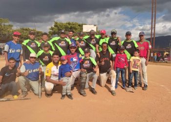 Pumas Boconó se titula campeón en béisbol libre