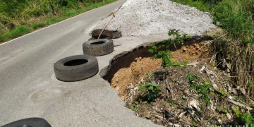 Vías de acceso en Candelaria se encuentran colapsadas
