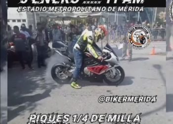 Merideños exigen respeto a motorizados que visitan la ciudad