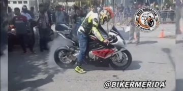 Merideños exigen respeto a motorizados que visitan la ciudad