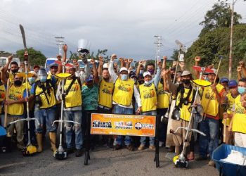 Lisandro Segura trabaja para el “Renacer de mi Vigía querido”