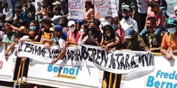 Piden libertad de Javier Tarazona durante la Vuelta al Táchira